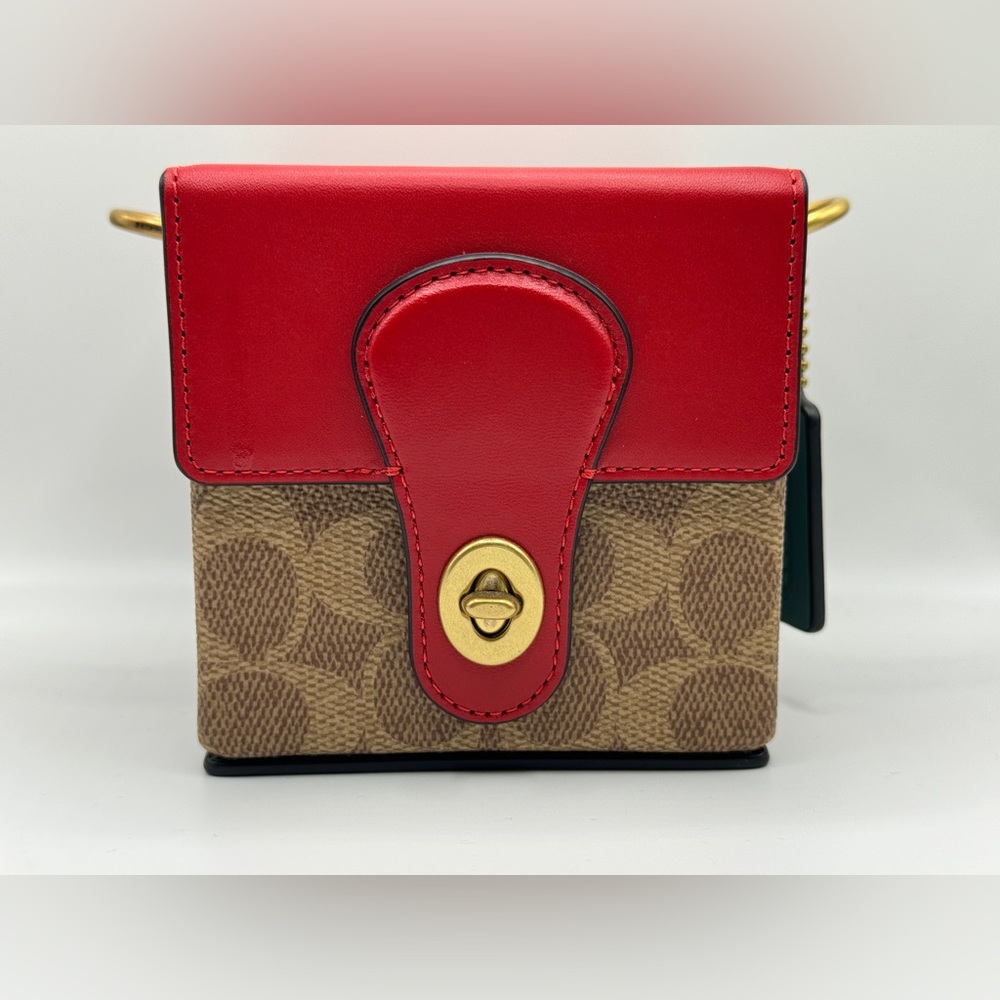 Coach Lunar New Year Square Bag 10 In Signature Canvas